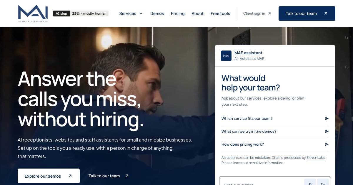 Preview of AI judgment model tested website changes with simulated customers, from its source